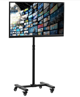 Like-New Insignia™ - 40"ClassN10Series LED Full HDTV w/rolling stand 2