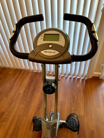 Exerpeutic Folding Stationary Exercise Bike 2
