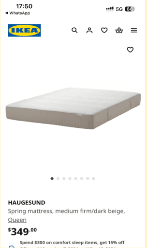 Ikea Matress 1