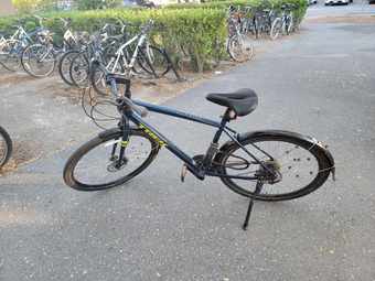 Bicycle + Helmet + Lock for Sale $425 1