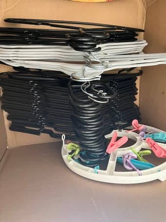 A lot of hangers, of all kinds 1