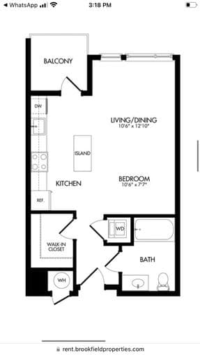 Sublet Studio Apartment Mountain View heart of San Antonio Center 1