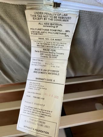 Full Bed + Mattress 4