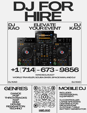 Unleash the Ultimate Party Experience: Stanford's DJ KAO 1