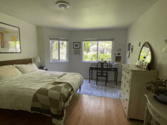 Room w/ private bathroom & garden view (right by Caltrain, in SF) 2