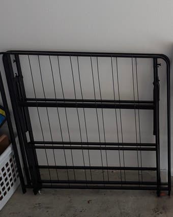 Twin metal foldable frame 1