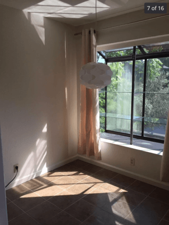 Room in sunny, leafy downtown 2bd/1ba PA apartment 4