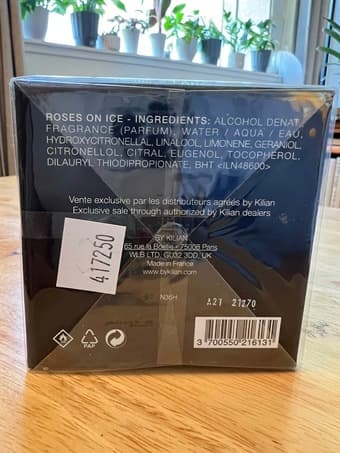 Kilian Roses on Ice Perfume (New & unopened) 2