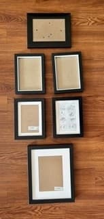 Picture frames - variety of sizes! 3