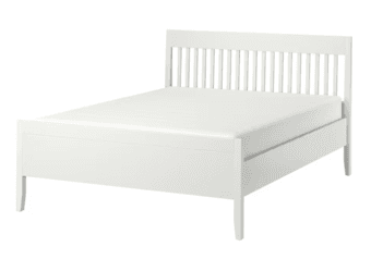 Ikea Queen Bed (Bed frame + Mattress + Bed base) 1