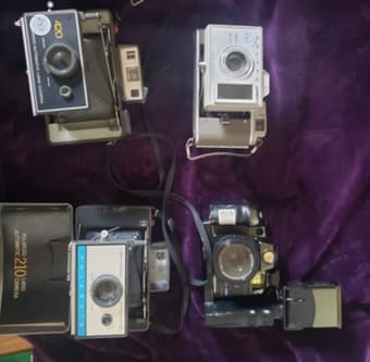 Film Cameras (Polaroids and Canon) 1