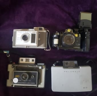 Film Cameras (Polaroids and Canon) 3