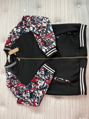 New ladies bomber jacket, with tags 1