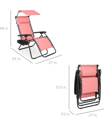 Reclining Beach Chair 3