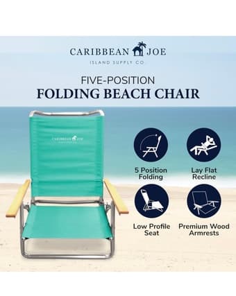 Beach Chair with Umbrellas 2