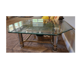 Glass Top Coffee Table 1