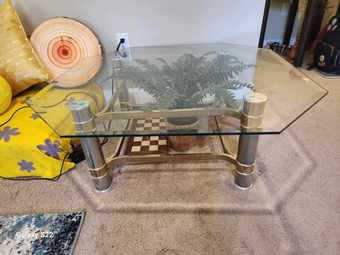 Glass Top Coffee Table 3