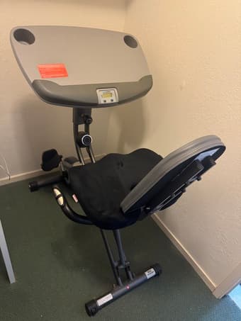 Stationary desk bike, price negotiable 1