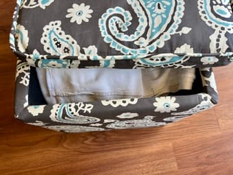 Storage cube ottoman 2