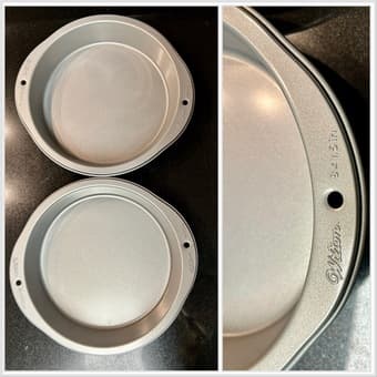 Muffin tins x 3 and cake pans x 2 2