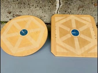 Fitterfirst round balance board and square balance board 1