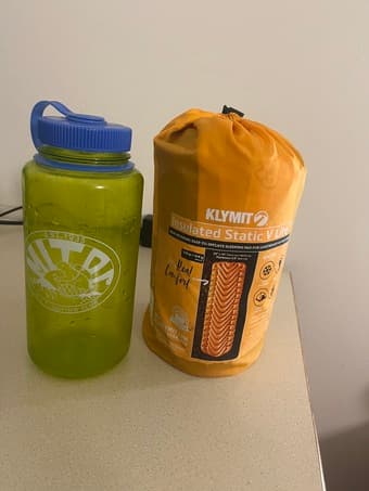 Klymit Insulated Static V Lite sleeping pad for camping or backpacking 2