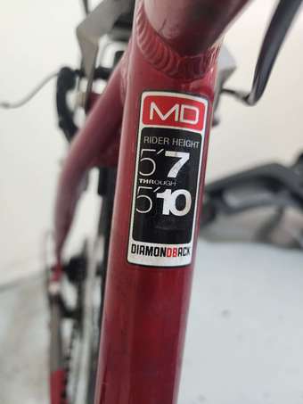 Diamond back hybrid bike 2