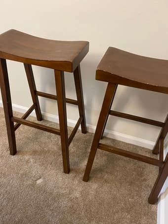 Pottery Barn bar stools 2