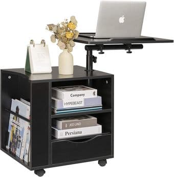 Like new- rolling, swiveling computer tray 1