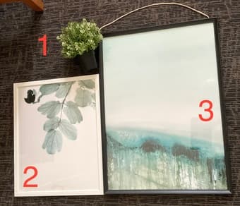 Home Decorations for Sale - Artificial Plant and Wall Pictures 1