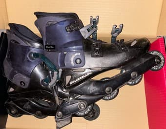 Rollerblade Nitroblade Flex Control Memory Closure Made Italy Size 12 1