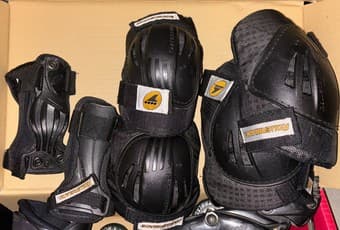 Rollerblade Protective Gear, Knee Pads, Elbow Pads and Wrist Guards 1