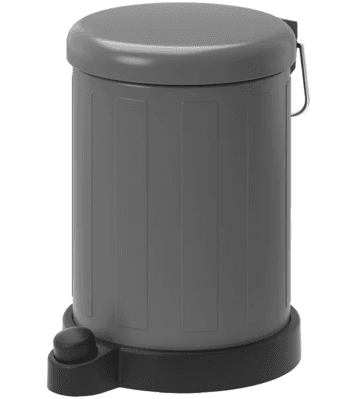 Ikea Toftan Trash Can, Gray, 1 Gallon (4 Litres) for $6 1