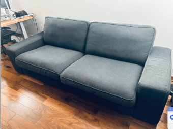 Blue Ikea Kivik Sofa Couch $200 or best offer (orig. $849) 1