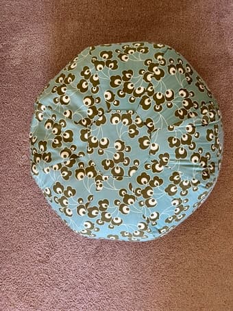 24” floor seat cushion 1