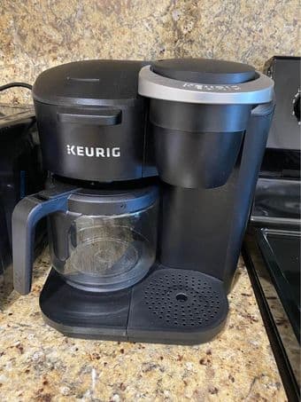 Keurig K-Duo Essentials Black Single-Serve K-Cup Pod Coffee Maker 1