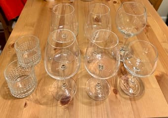 IKEA Wine & Whiskey glasses 1