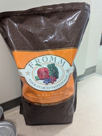 FREE Fromm dog food (dry and canned) 3