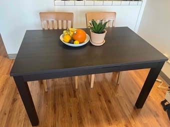 Extendable Ikea dining table 2