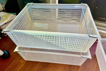Stackable / Under bed storage baskets 1