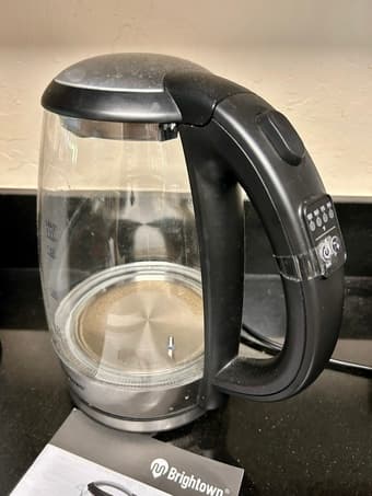Electric Glass Water kettle - 1.7L 1
