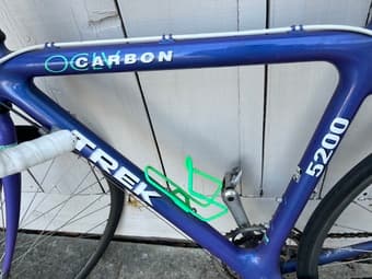 Trek 5200 OCLV Carbon frame 52cm Road bicycle 1