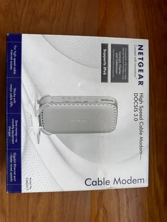 Netgear High Speed Cable Modem Docsis 3.0 CMD31T 1