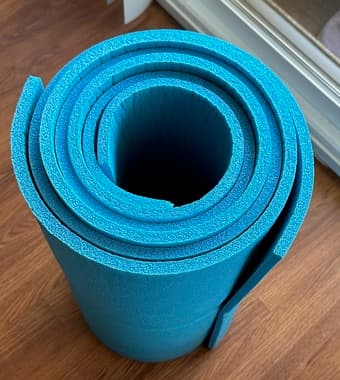 Yoga Mat + workout mats + foam roller 2