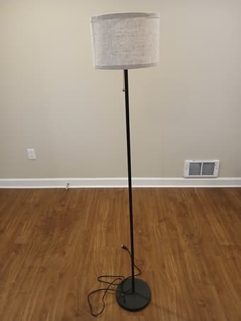 Moving Sale - Modern Stools and a Floor Lamp 3