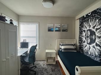 Study Room with Twin Bed for Short-Term Stay near Campus 1