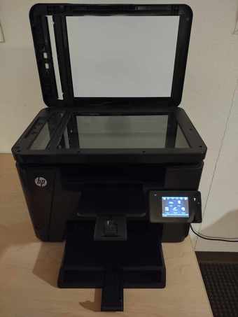 HP LaserJet Pro MFP M225dw Printer with NEW Toner 1