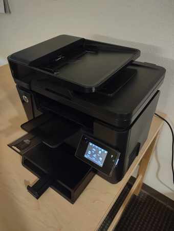 HP LaserJet Pro MFP M225dw Printer with NEW Toner 2