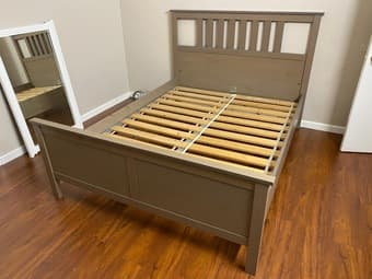 Hemnes bed frame 1
