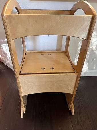 Wood learning tower by little partners 2